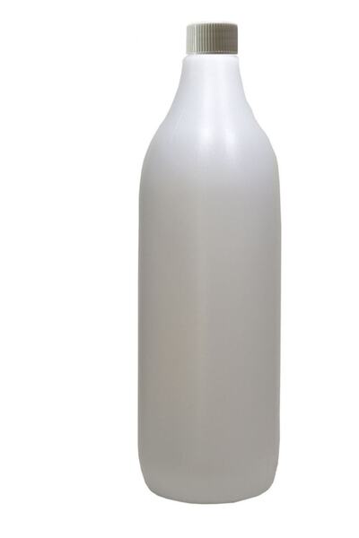 Paradise Boş Şişe Polietilen Plastik 1 Lt 3 Adet + Kapak Takım