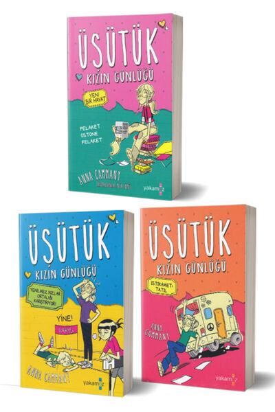 Yakamoz Yayınları Üşütük Kızın Günlüğü Seti Çocuk Genç Masal Öykü (3 Kitap)