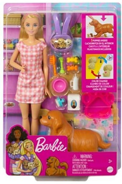 Barbie Yeni Doğan Köpekler Oyun Seti Hck75