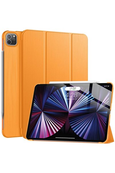 UnDePlus Apple Ipad Pro 11 4. Nesil Kılıf Pu Deri Smart Standlı Case A2435 A2...
