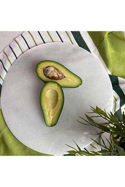 Akayev Marble 30 Cm White Round Presentation Plate