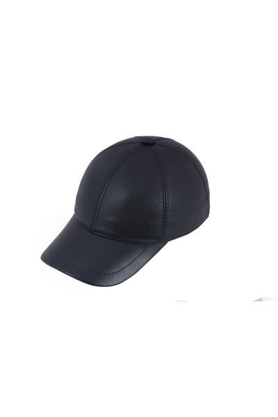 TARETTİ Leather Baseball Cap