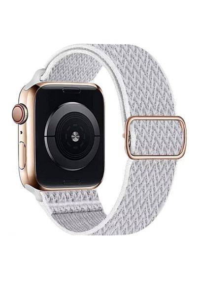 GREGOSS حزام ساعة متوافق مع 42/44/45/49 مم، حبل مرن أنيق مع إبزيم Iwatch Series 10 46 مم