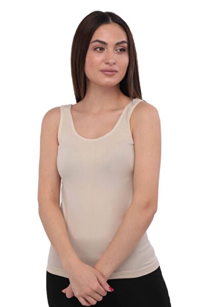 Putrenda Layza 14002 Model Form Seamless Undershirt - Skin Color