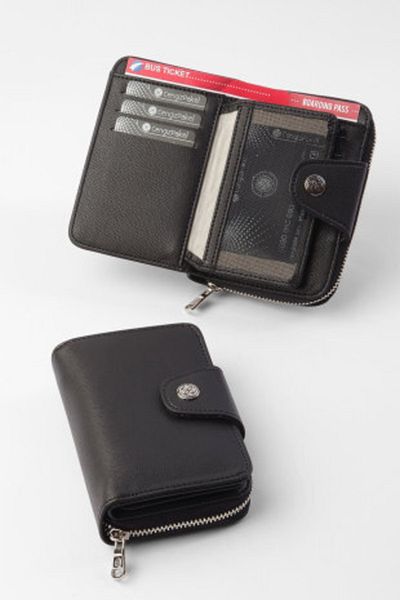 CENGİZ PAKEL Small Size Black Women's Wallet