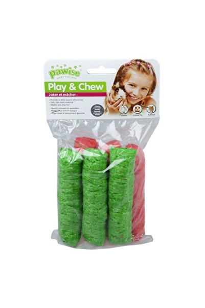 Pawise Kemirgenler Için Prinç Patlaklı Renkli Ödül Maması 6 Adet