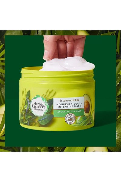 Herbal Essences قناع زيت الأفوكادو والصبار 450 مل