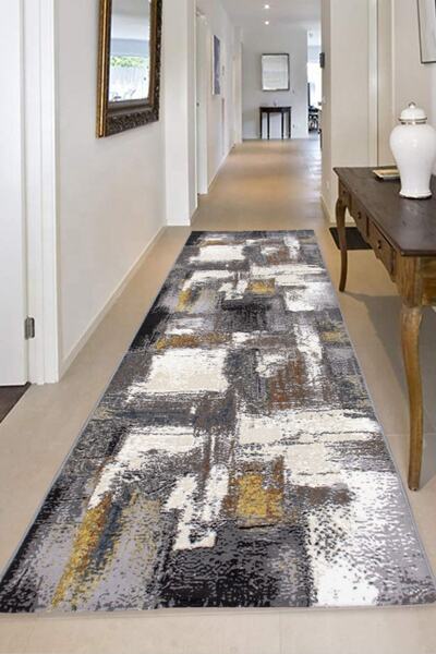 Payidar Halı Elit He633 Krem Gold Dokuma Yolluk Halı