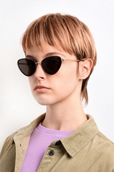 Polaroid Pld 6148/s/x Kb7m9 Sarı Cat Eye Polarize Kadın Güneş Gözlüğü 7167363...