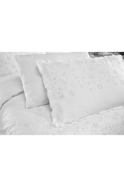 Sarev Veil Satin Duvet Cover Set Double V1