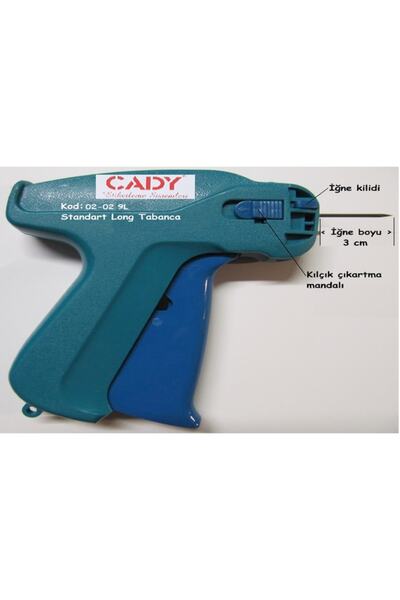 CADY Standart Uzun Kılçık Tabancası 02-02 9l