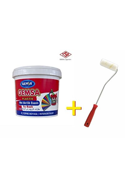 GEMSA BOYA Gemsa Plastik Su Bazlı Iç Cephe Boyası 10 Kg Pastel Aşı