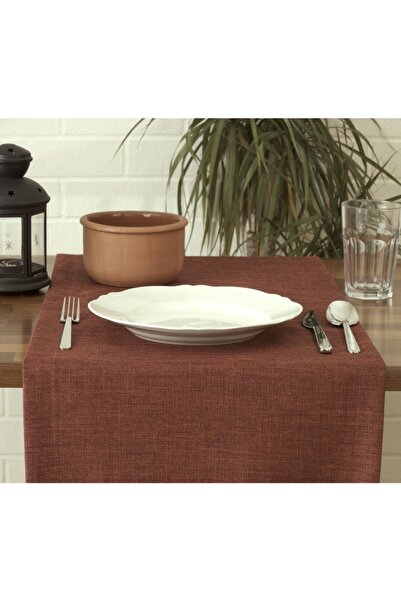 MASSARELLI عداء بلاط كتان سادة 40x140 سم