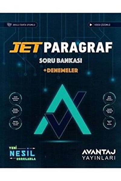 Limit Yayınları Avantaj Jet Paragraf Soru Bankası Ve Limit Paragarf Denemesi