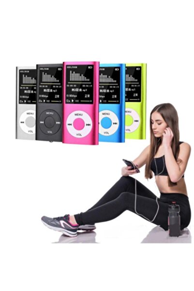 Dynego Mp3 Mp4 Dijital Lcd Ekran Ses Kayıt Fm Radyo Müzik Çalar 8gb Dahili Hafıza Paleon