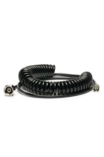 iwata Spiral Air Hose with Airbrush and Compressor Connection