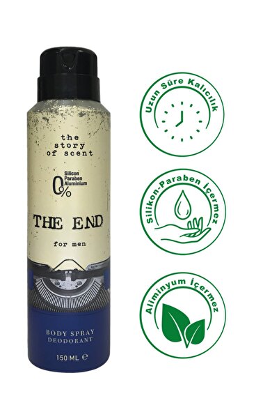 The End Erkek Deodorant 150 ml 6 Adet