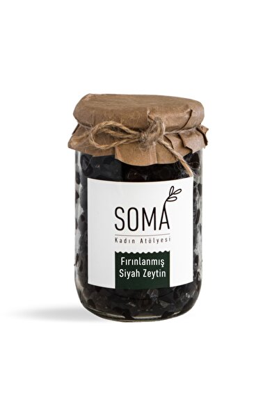 Genel Markalar Somakadın Siyah Zeytin Boyasız Katkısız 500 gr En Leziz Kahval...