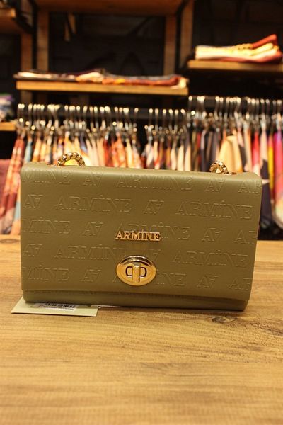 Armine 273 Wallet Khaki Laser Women's Bag