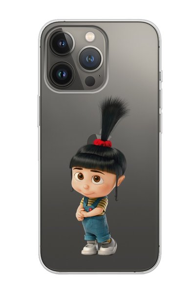 Spoyi Agnes Designed Transparent Phone Case Compatible with iPhone 13 Pro