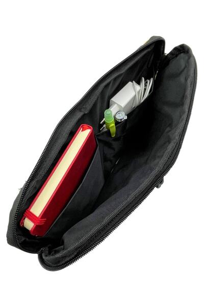 Differ Studio 13-14'' Inch Black-flower Pattern Waterproof/hanging/laptop/macbook/notebook/case/bag