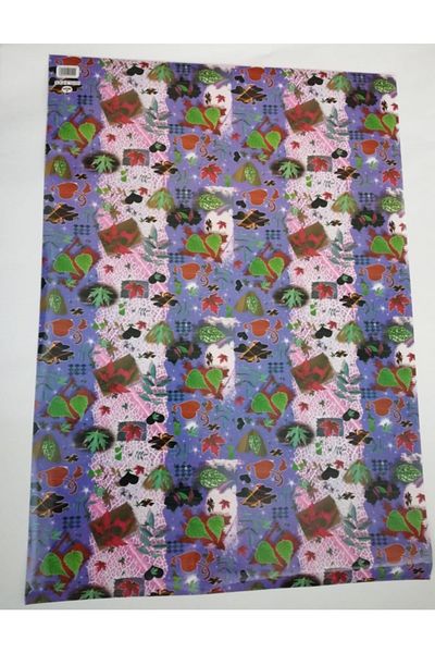 Cadde Süs Leaf Patterned Gift Package 50x70 Cm (3 PCS)