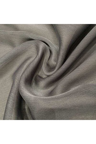 Yeşimm Kumaş Gri Janjanlı Şifon Kumaş