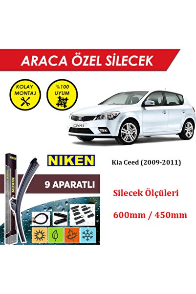 MeyZone Kia Ceed Ön Cam Silecek Takımı (2009-2011)