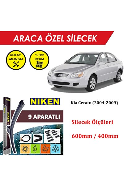 MeyZone Kia Cerato Ön Cam Silecek Takımı (2004-2009)