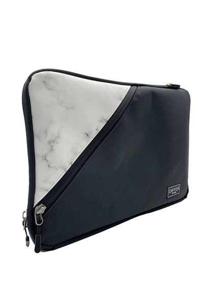 Differ Studio 13-14'' Inch Black-marble Pattern Waterproof/hanging/laptop/macbook/notebook/case/bag