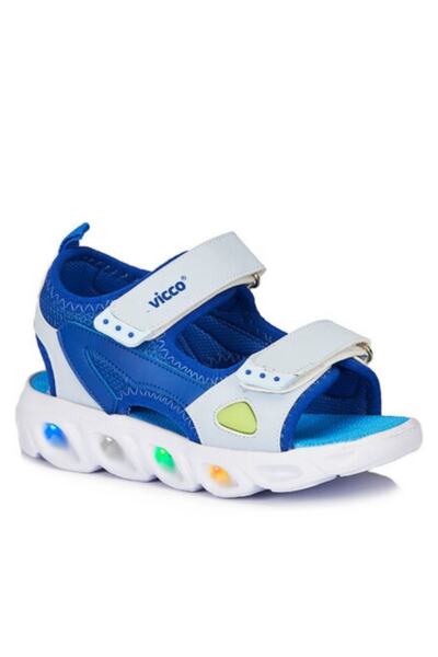 Vicco صنادل أطفال مضيئة باللون الأزرق من Roy Boy 332.p21y.188 (5) Jojo