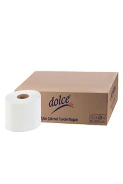Dolce Içten Çekmeli Tuvalet Kağıdı Maxi 6 Rulo Çift Kat 5 Kg