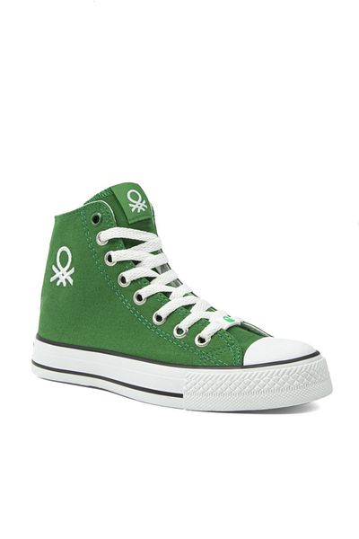 Benetton ®| Bn-30628-3374 أخضر - حذاء رياضي نسائي
