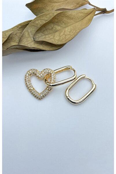 bymissnora New Kalp Tasarım Zirkon Taşlı Küpe