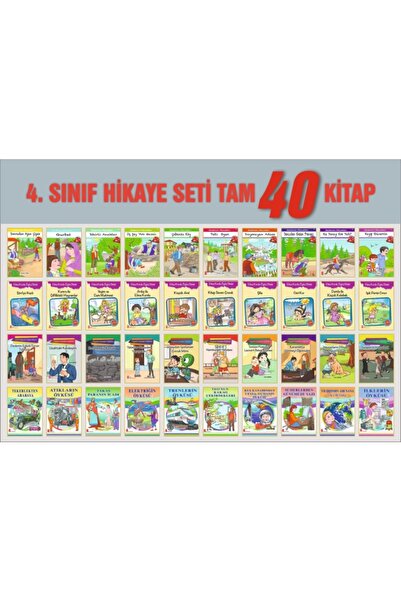 Ata Yayıncılık Ata 4.sınıf Hikaye Seti (40 Kitap)
