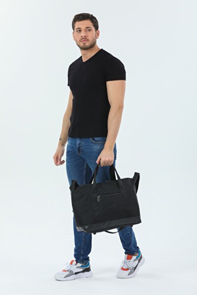 Avm 7k Omuz Askılı Kumaş Spor Ve Seyahat Çantası