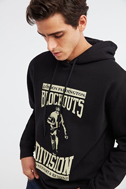 GRIMELANGE Blockout Comfort Μαύρο φούτερ