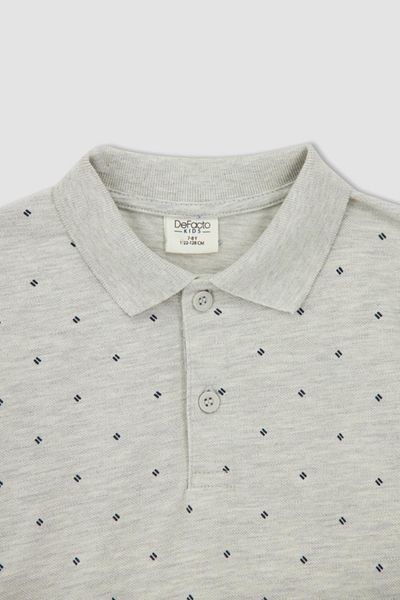 DeFacto Chlapecké polo triko z Pique Fabric s krátkým rukávem