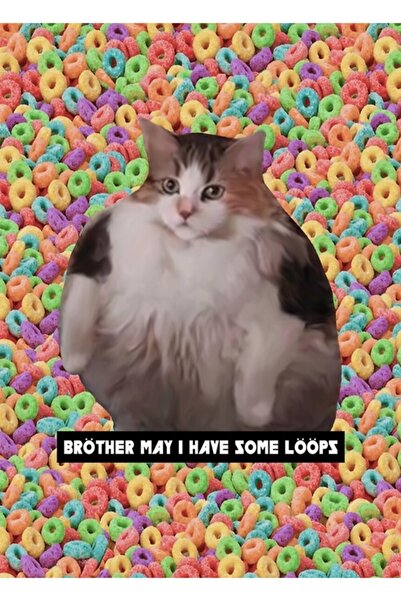 Universal Ciklusi Brat Kitty Slika Drveni Poster Dekorativni
