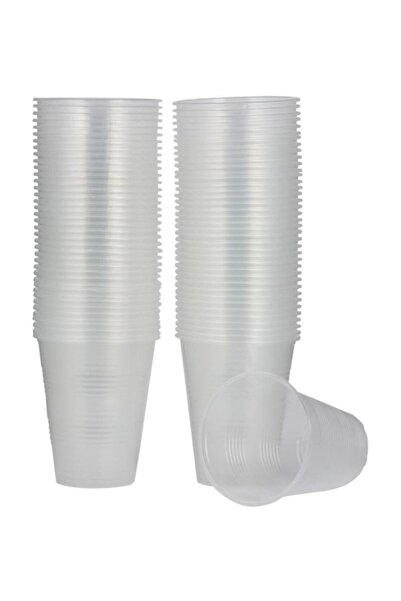 ekol ambalaj Pet Cup 180 Cc Plastic Cup 3000 Pieces (30 Packs of 100)