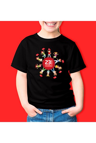 BB T SHIRTS 23 aprilie Ziua Copilului Tricou imprimat special din bumbac 100% organic