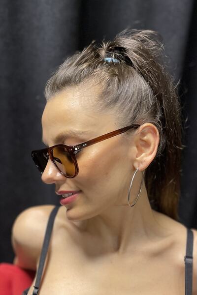 By Harmony Bh Ex677 Brown Unisex Sunglasses