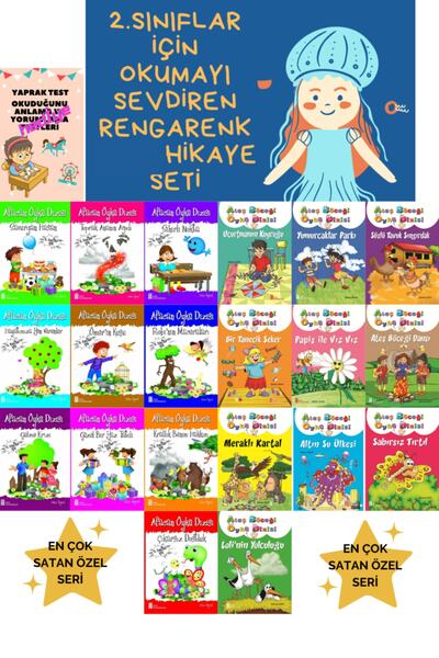 Ata Yayıncılık 2.sınıf Öğrencileri Için Okuma Kitabı Hikaye Seti Harry