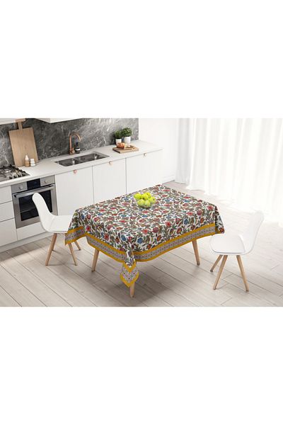 Adawall Colorful Flowers Tablecloth 160x220cm