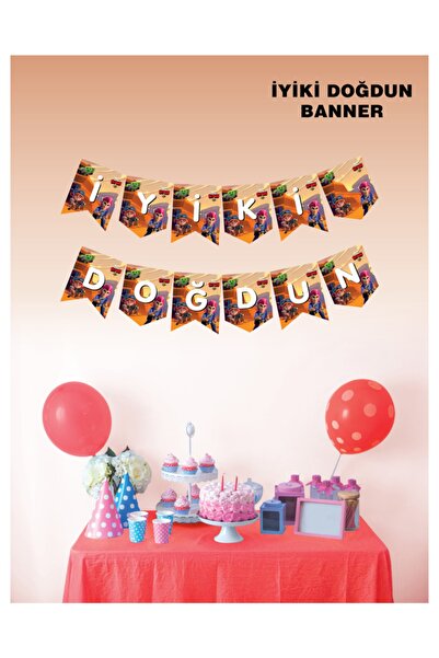 UĞUR BÖCEĞİ PARTY Πανό Brawlstars Ευχαριστώ για την γενέθλια