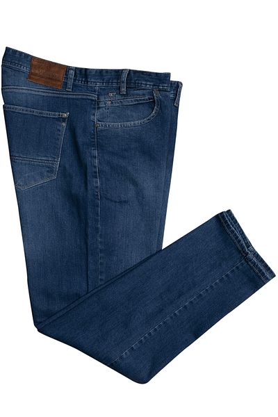 Vessimo Plus Size Dark Blue Trousers