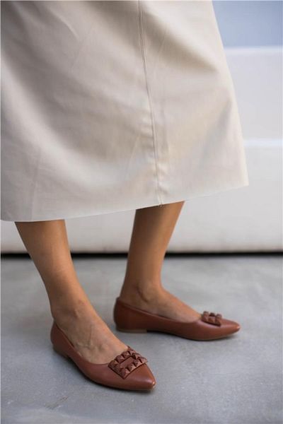 StWenn Γυναικεία Flat Παπούτσια Άνετη Ορθοπεδική Σόλα Δερμάτινα Mother Shoes 1040