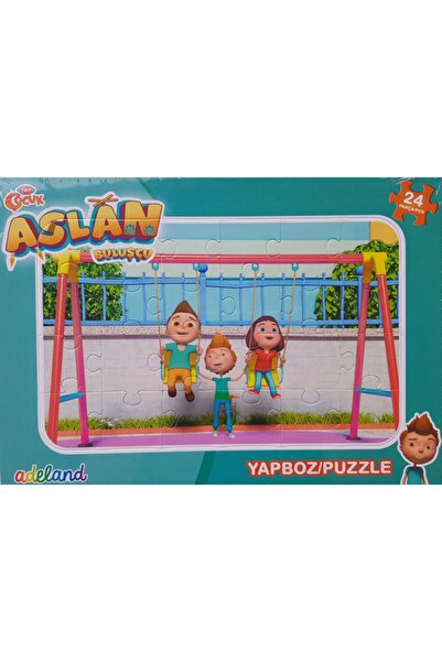 ADELAND Trt Çocuk 24 Parça 5'li Karışık Eğitici Puzzle