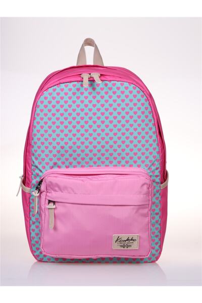 KAUKKO 3 Colors Sırt Çantası (love) K1256