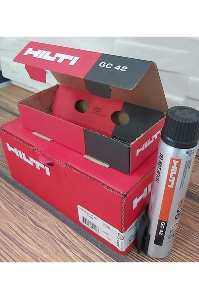 Hilti Gazlı Tabanca Çivisi 1200x X-c 27 G3 Mx + Gaz Tüpü Gc 42